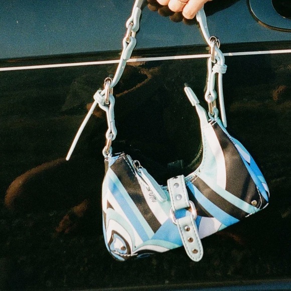 Núnoo handbag adjustable over the shoulder / crossbody vegan recycled nylon PU - Picture 3 of 11